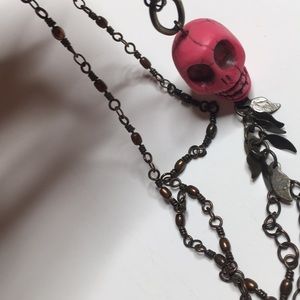 💀 skull necklace